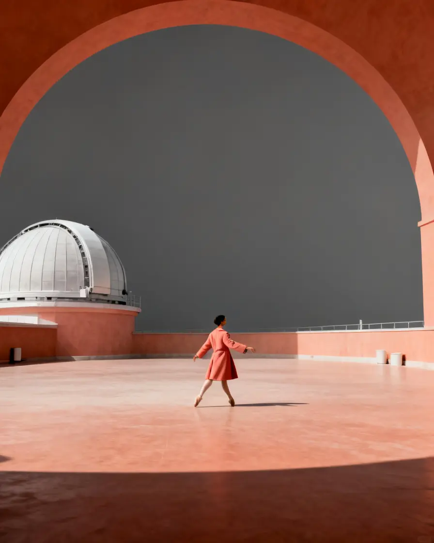 AI fashion editorial campaign image